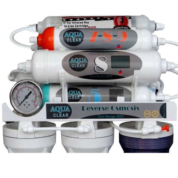 دستگاه تصفیه کننده آب آکوآ کلیر مدل NEW DESIGN2020 - ASA10 به همراه فیلتر مجموعه 4 عددی